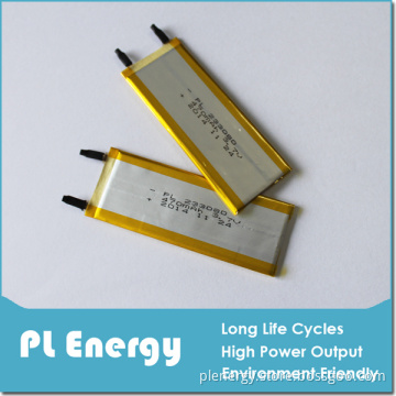 Thin 3.7V 470mAh Li-Po Solar Light Battery